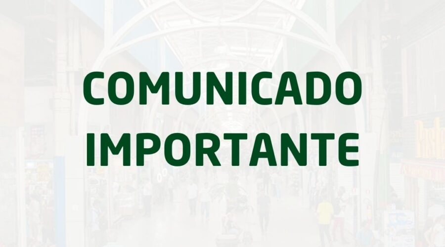 Comunicado Importante 26/05/2022